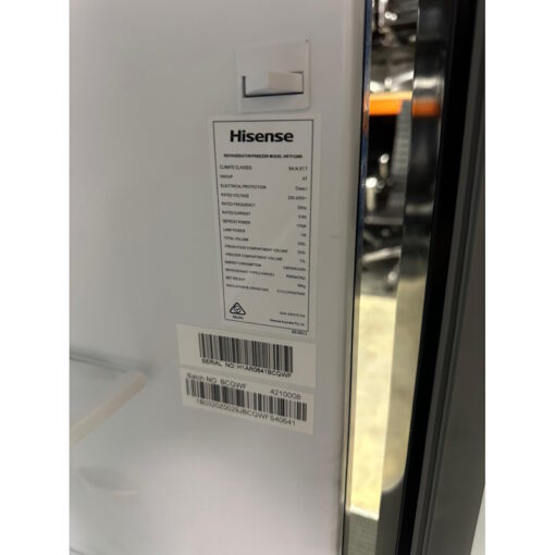 Hisense 326L Top Mount Refrigerator HRTF326B - SOLD - Image 7