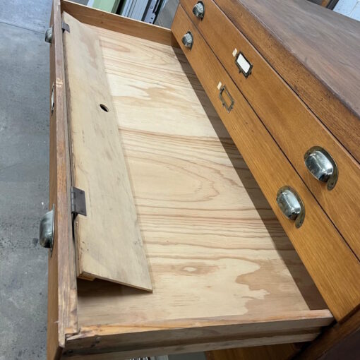 Wooden Plan Drawer Cabinet - 6 drawers - SOLD - Image 5