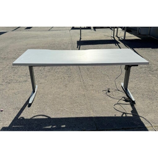 Electric Height Adjustable Straight Desk - 1800 x 800 - SOLD - Image 2