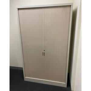 Tambour Door Cabinet - 1200W x 1980H x 460D - 1 available