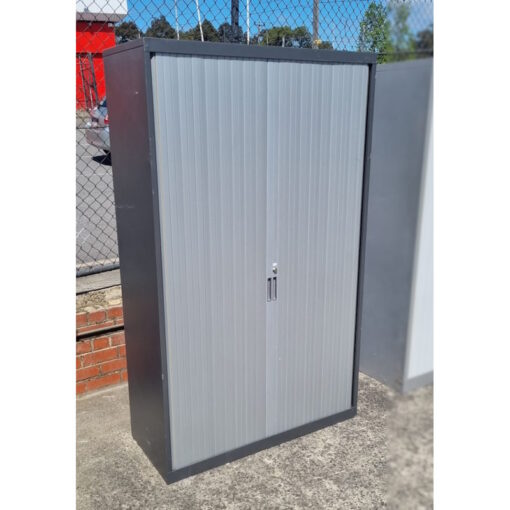Tambour Door Cabinet - 1200W x 1980H x 500D - SOLD - Image 2