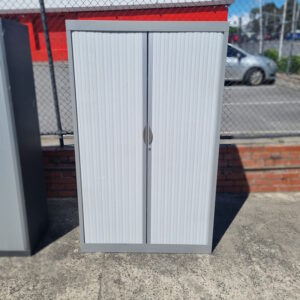 Tambour Door Cabinet - 1200W x 1980H x 500D - 1 available