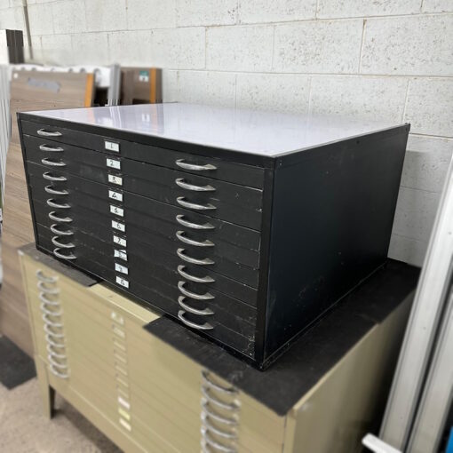 Plan Drawer Cabinet - 10 drawers - SOLD - Image 4