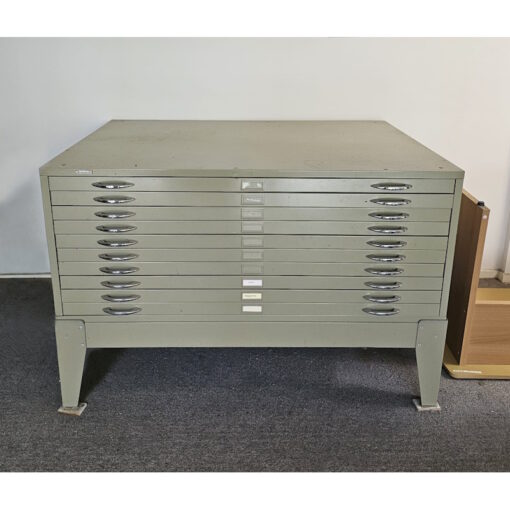 Plan Drawer Cabinet 10 drawers Brownbuilt - SOLD