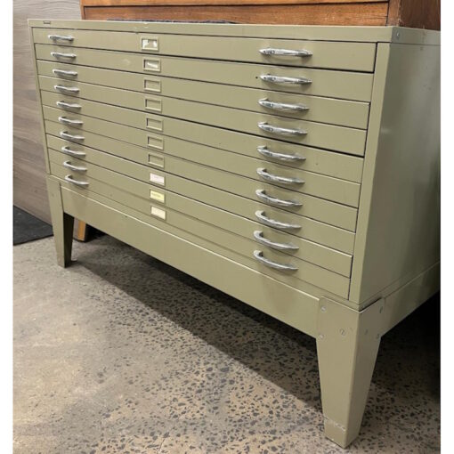 Plan Drawer Cabinet 10 drawers Brownbuilt - SOLD - Image 2