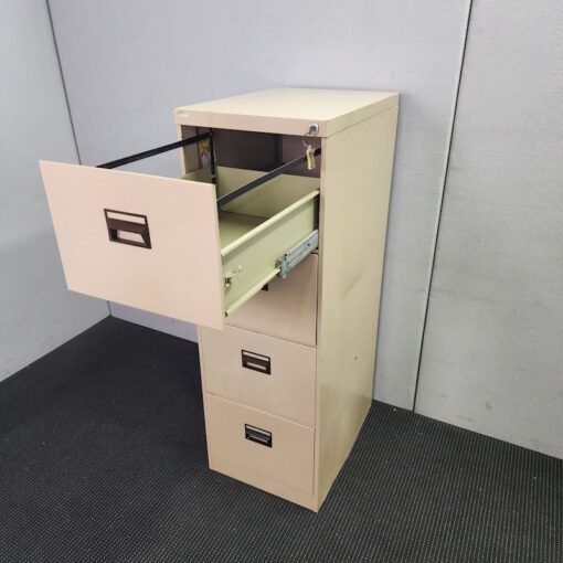 4 Drawer Filing Cabinet - 1 available - Image 2