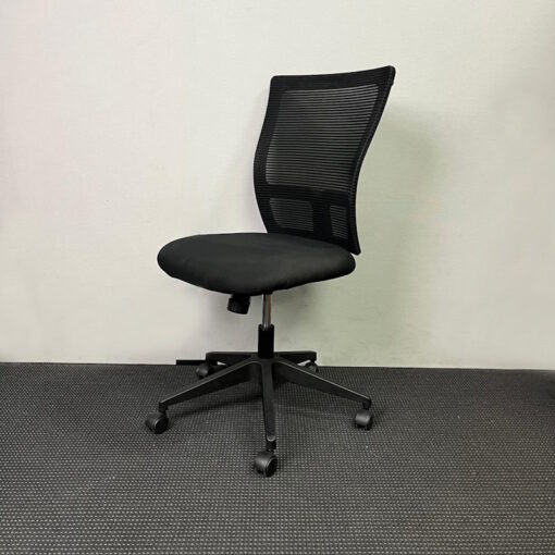 Mesh Back Black Office Chair - SOLD - Image 2