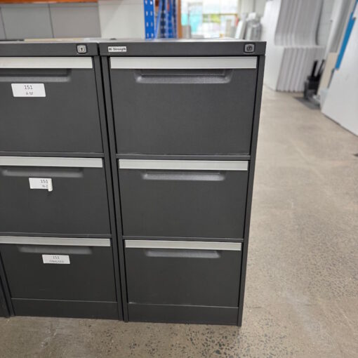 3 Drawer Filing Cabinet Hi-Strength - 1 available - Image 3