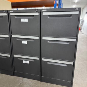 3 Drawer Filing Cabinet Hi-Strength - 1 available