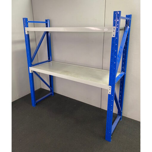 Warehouse Racking Unit / Storage System 1 Bay - 1600W x 600D x 1800H - SOLD - Image 2