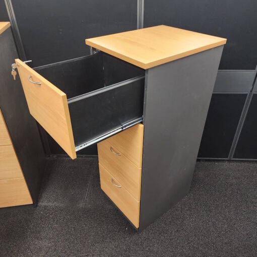 4 Drawer Filing Cabinet - SOLD - Image 3