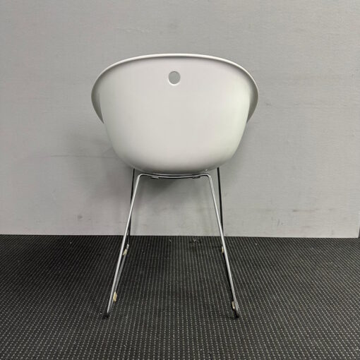 Gliss 920 Armchair with Sled base White by Pedrali - 15 available - Image 6
