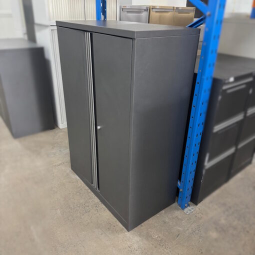 Stationery Cabinet with Receding Doors by Bosco – 900W x 1300H - SOLD - Image 2