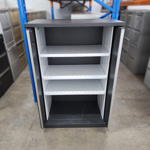 Stationery Cabinet with Receding Doors by Bosco – 900W x 1300H - SOLD - Image 5