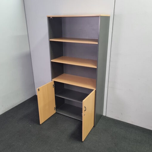 Bookcase with Cupboard - SOLD - Image 4