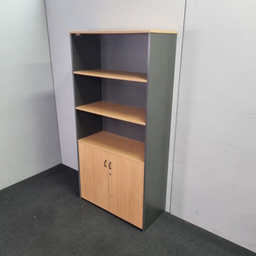 Bookcase with Cupboard - SOLD - Image 2