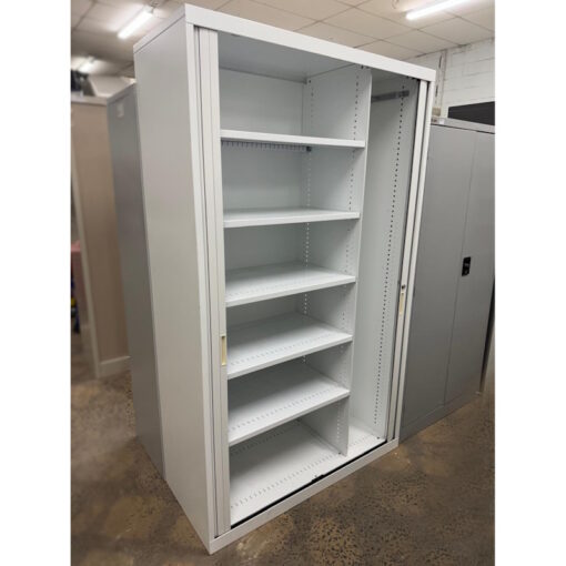 Tambour Door Cabinet - 1200W x 2100H x 500D - 8 available - Image 4