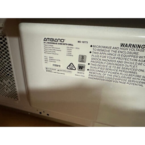 ALDI 34L Inverter Microwave Oven with Grill Function - SOLD - Image 7