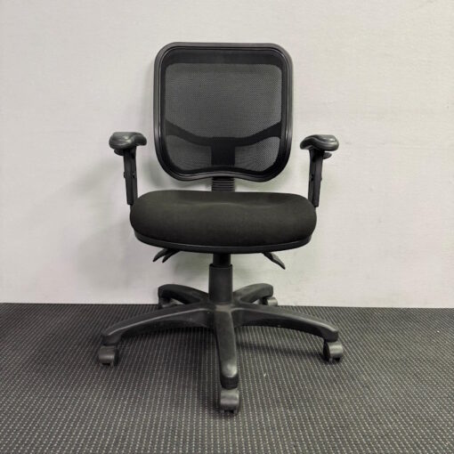 Black Mesh Office Chair - SOLD