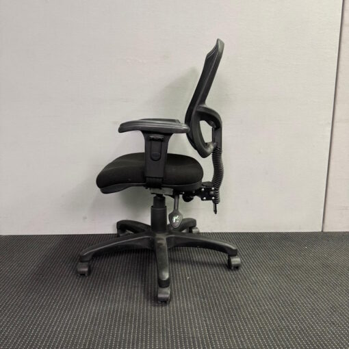 Black Mesh Office Chair - SOLD - Image 3