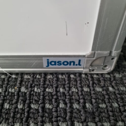 Wall Mounted Whiteboard - 2400mm x 1200mm - 1 available - Image 3