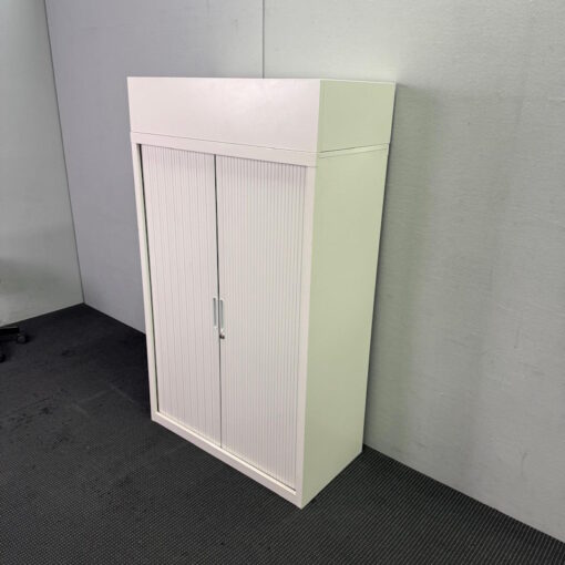 Tambour Door Cabinet with Planter Box - 900W x 1530H x 450D - 3 available - Image 6