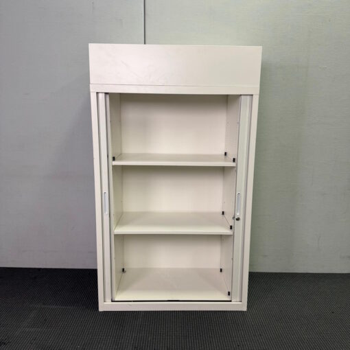 Tambour Door Cabinet with Planter Box - 900W x 1530H x 450D - 3 available - Image 4