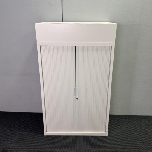 Tambour Door Cabinet with Planter Box - 900W x 1530H x 450D - 3 available