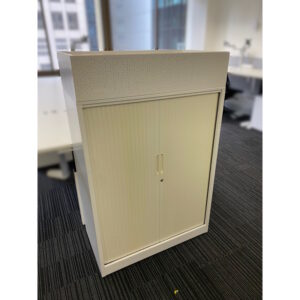 Tambour Door Cabinet with Planter Box - 900W x 1390H x 480D - 2 available