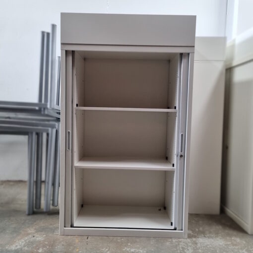 Tambour Door Cabinet with Planter Box - 900W x 1530H x 450D - 4 available - Image 4