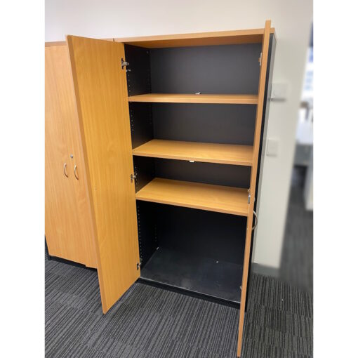 Stationery Cupboard - 900W x 450D x 1800H - SOLD - Image 3