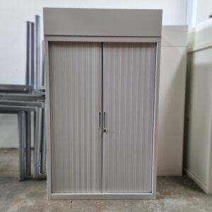 Tambour Door Cabinet with Planter Box - 900W x 1530H x 450D - 4 available