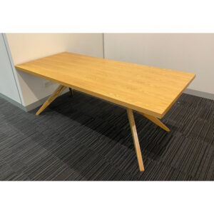 Meeting Table Solid Wood 2000 x 900 - 1 available