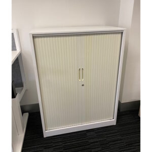 Tambour Door Cabinet - 900W x 1200H x 480D - 1 available