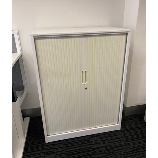 Tambour Door Cabinet - 900W x 1200H x 480D - 1 available