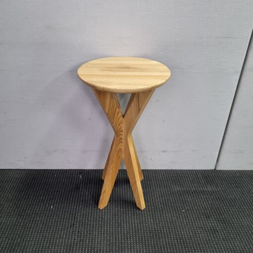 Beech Side Table 360mm - 1 available - Image 3