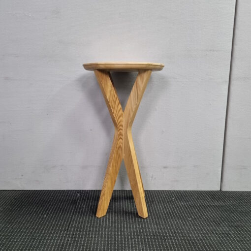 Beech Side Table 360mm - 1 available - Image 2