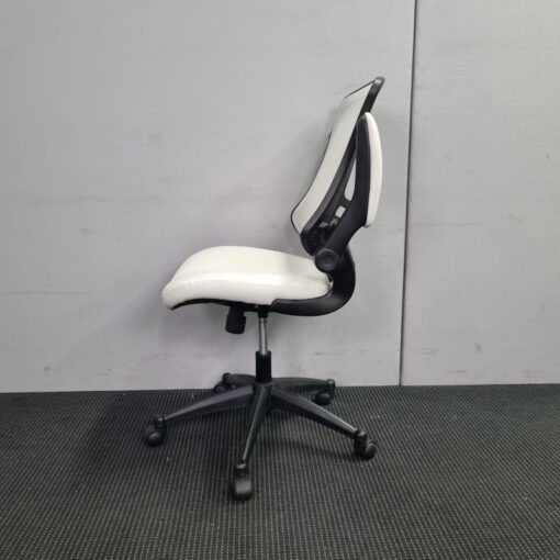 White Mesh Office Chair - 1 available - Image 6