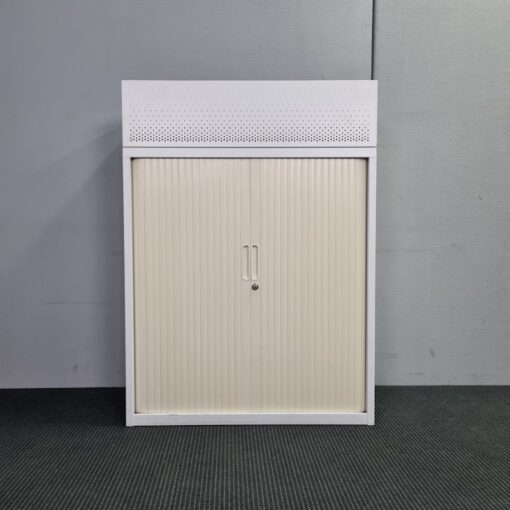 Tambour Door Cabinet with Planter Box - 900W x 1240H x 460D - 2 available - Image 2