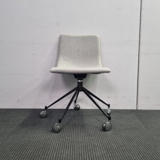 Swivel Chairs with Castors - SOLD