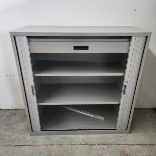 Tambour Door Cabinet - 1200W x 1200H x 500D - 1 available - Image 2