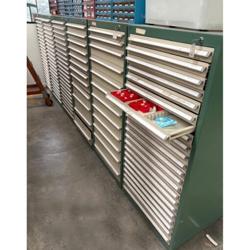 Lamson Industrial Tool Chest Cabinet With Dividers Drawers - 4 available