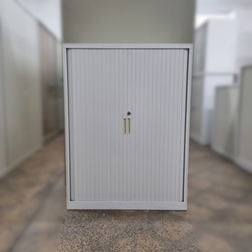 Tambour Door Cabinet - 900W x 1200H x 500D - 2 available