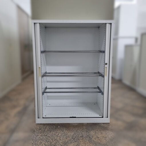 Tambour Door Cabinet - 900W x 1200H x 500D - 2 available - Image 4