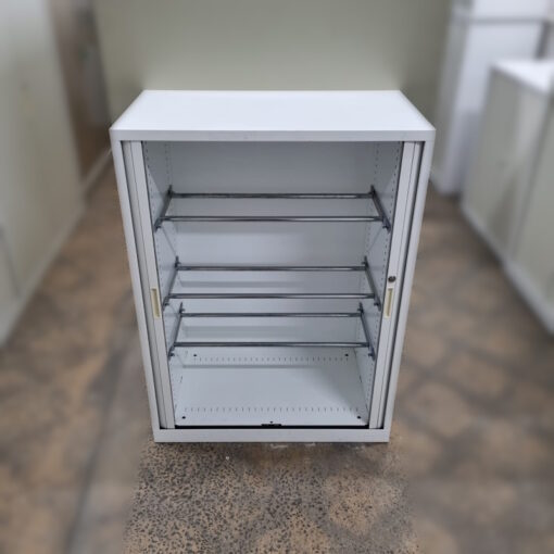 Tambour Door Cabinet - 900W x 1200H x 500D - 2 available - Image 5