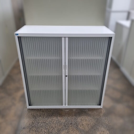 Tambour Door Cabinet - 1200W x 1200H x 480D - SOLD - Image 2