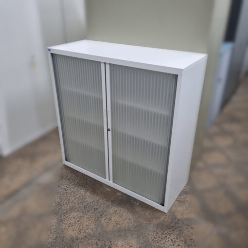 Tambour Door Cabinet - 1200W x 1200H x 480D - SOLD - Image 3