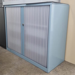 Tambour Door Cabinet - 1200W x 1000H x 500D - 1 available