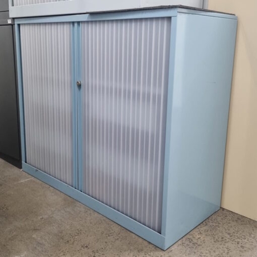 Tambour Door Cabinet - 1200W x 1000H x 500D - 1 available