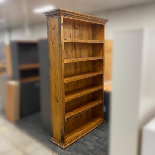 Hardwood Bookcase 2160H x 1330W x 350D - SOLD
